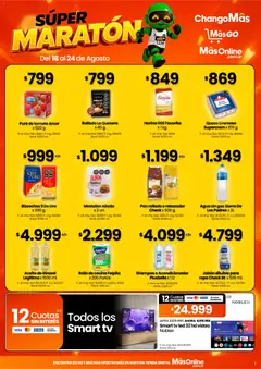 Vista previa Changomas ofertas válido desde el 18/08/2026