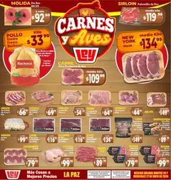 Vista previa de Casa Ley folleto Carnes y Aves La Paz, nuevo folleto de la tienda, válido en México a partir del 26.05.2026