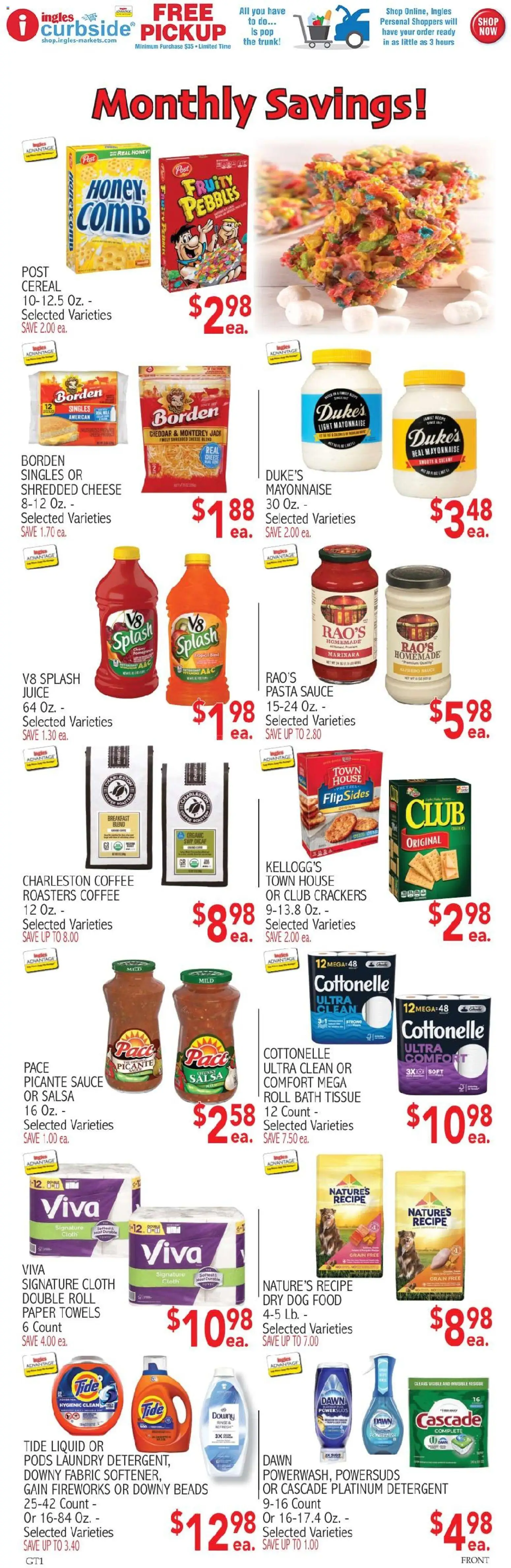 Ingles Weekly Ad - valid from 06.05.2026 | Page: 5 | Products: Dog Food, Pasta, Mayonnaise, Sauce