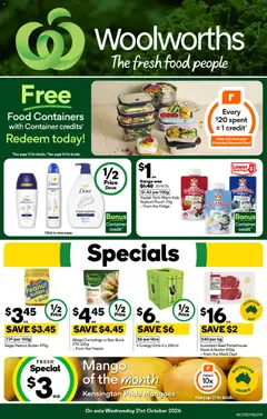 Preview of Woolworths catalogue QLD - valid from 21/10/2026