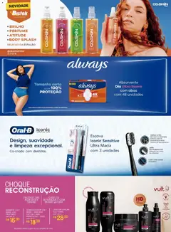 Bistek Supermercados ofertas Sensações Casa e Decoração - Pré-Visualização do folheto da loja Bistek Supermercados, válido de 03/06/2026 | Página: 8 | Produtos: Shampoo, Escova, Body, Cabo