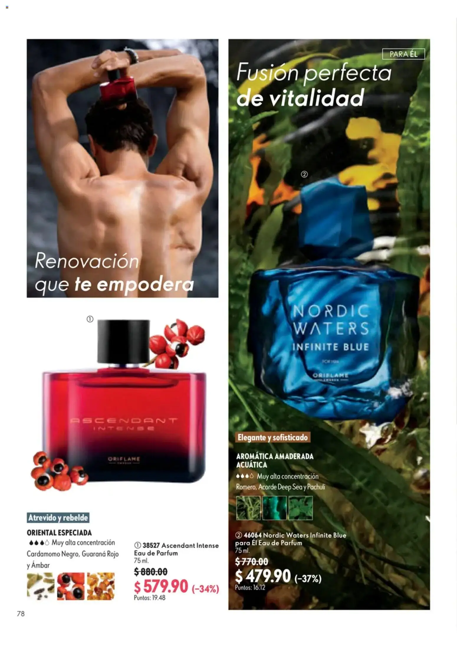 Nuevas ofertas de Oriflame válidas en toda la República Mexicana desde el 12/09/2026. ¡Encuentra las mejores ofertas en Oriflame campaña 13 2026! | Página: 78
