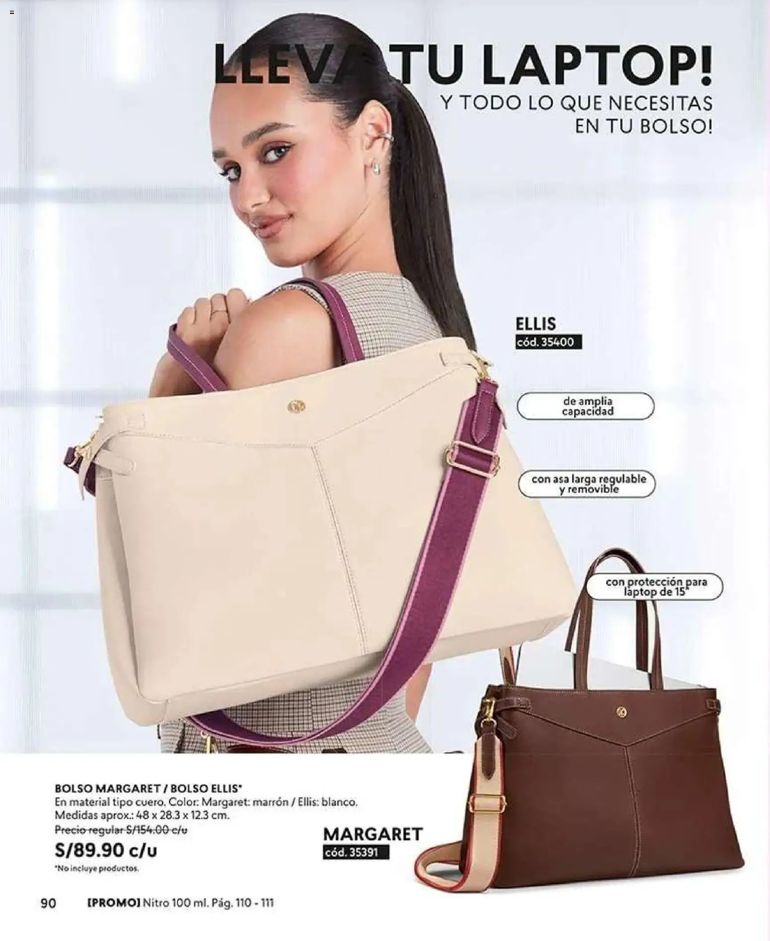 Catálogo CyZone válido desde 22/08/2026 | Página: 90 | Productos: Bolso, Laptop