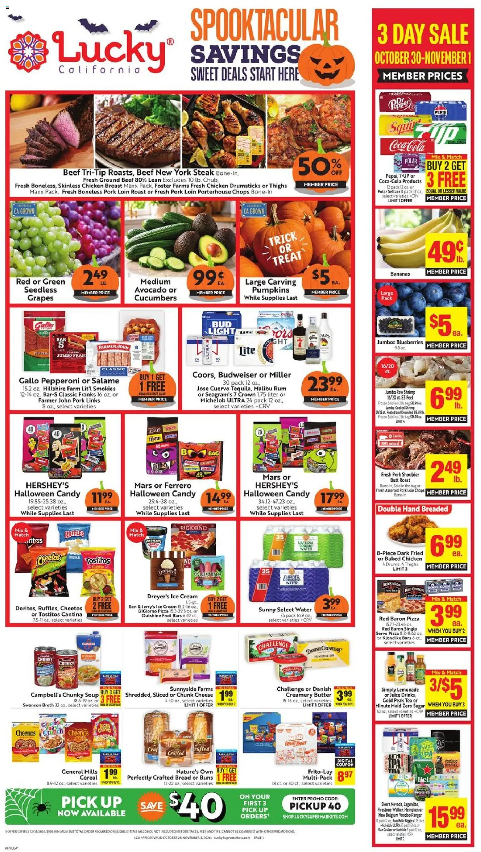 Lucky Supermarkets Weekly - valid from 10/28/2026 | Page: 1