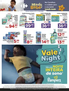 Carrefour ofertas Bebê - Pré-Visualização do folheto da loja Carrefour, válido de 07.05.2026 | Página: 2 | Produtos: Shampoo, Fralda pampers, Lenço, Oral B escova