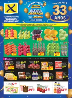 X Supermercados ofertas Osasco - Pré-Visualização do folheto da loja X Supermercados, válido de 14/10/2026