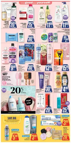 Preview of Jean Coutu weekly flyer from shop Jean Coutu valid from 18.06.2026 | Page: 8 | Products: Brush, Soap, Oil, Wine