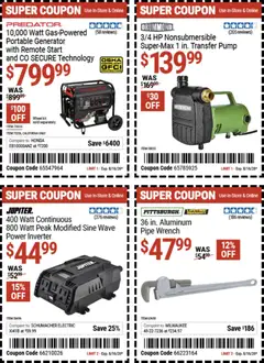Preview of Harbor Freight weekly ads valid from 08/03/2026