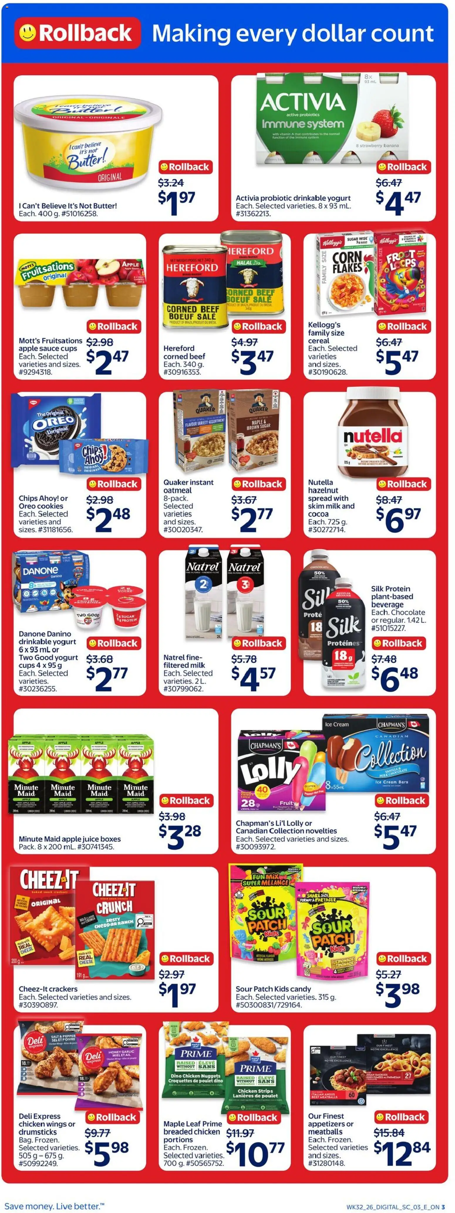 Walmart flyer valid from Sep 3, 2026 | Page: 7