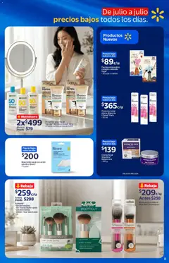 Vista previa de Walmart Express folleto, nuevo folleto de la tienda, válido en México a partir del 22/07/2026 | Página: 8 | Productos: Crema, Mascarilla, Rubor, Protector solar