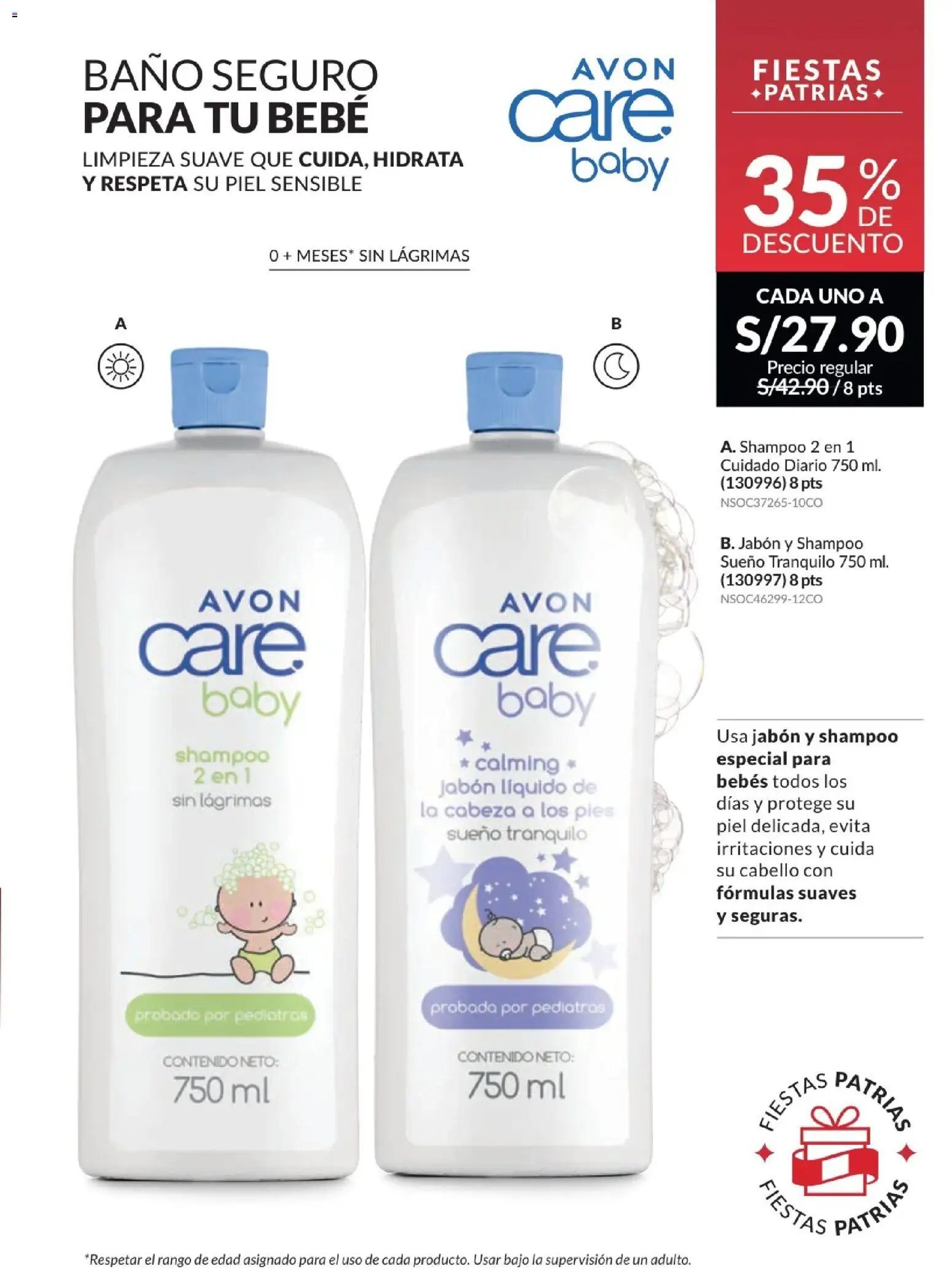 Catálogo Avon válido desde 01/07/2026 | Página: 155 | Productos: Shampoo, Jabón, Baño