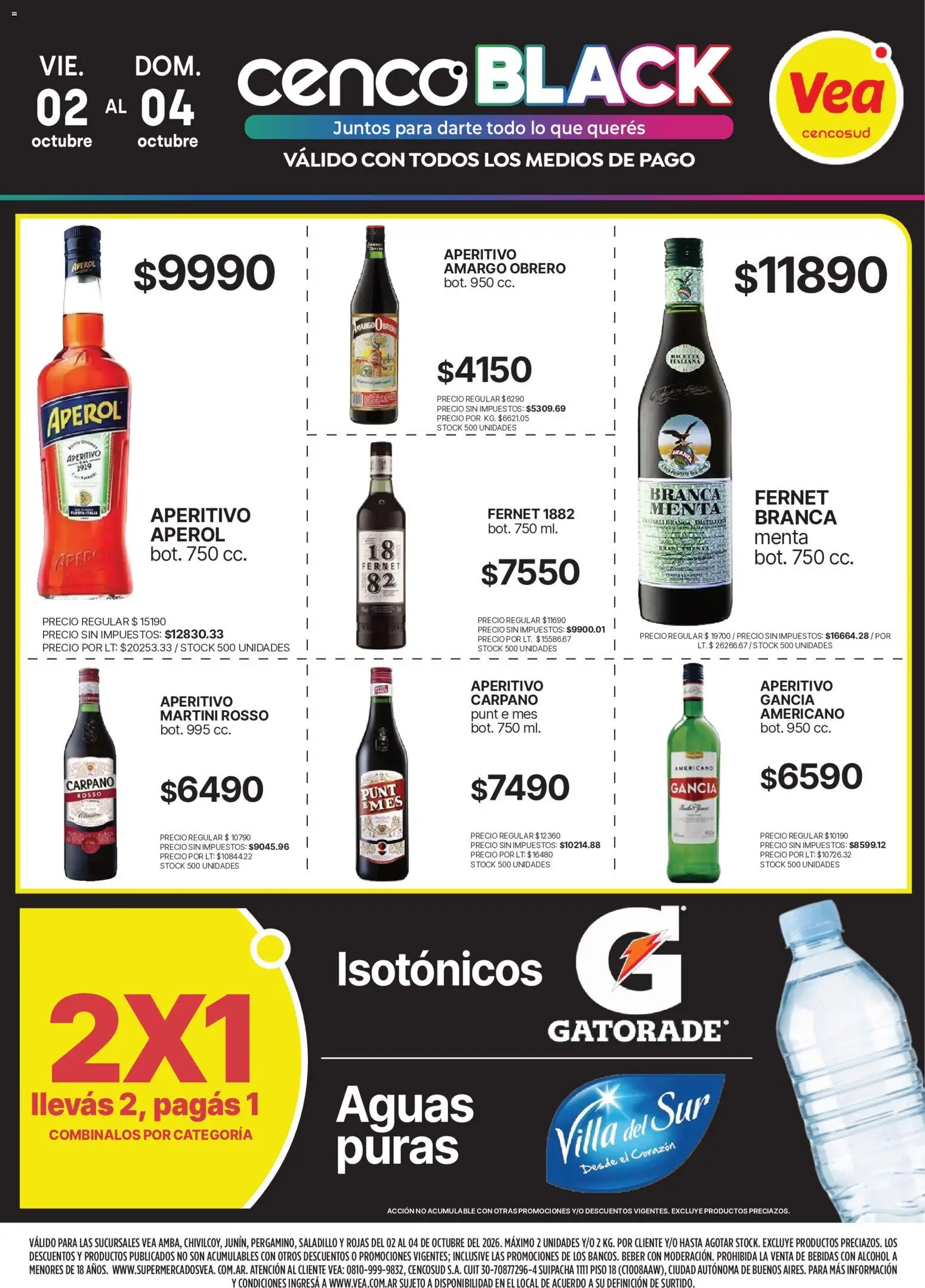 Vea - CENCO BLACK │ válido desde el 02/10/2026 | Página: 9