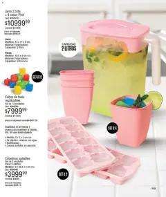 Vista previa Millanel - Catálogo válido desde el 27.04.2026 | Página: 113 | Productos: Jarra, Freezer, Vasos