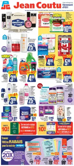 Preview of Jean Coutu circulaire from shop Jean Coutu valid from Aug 20, 2026