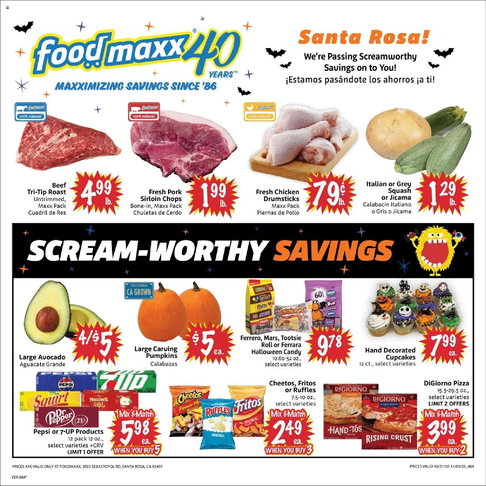 FoodMaxx Weekly Ad - valid from 10/21/2026 | Page: 1