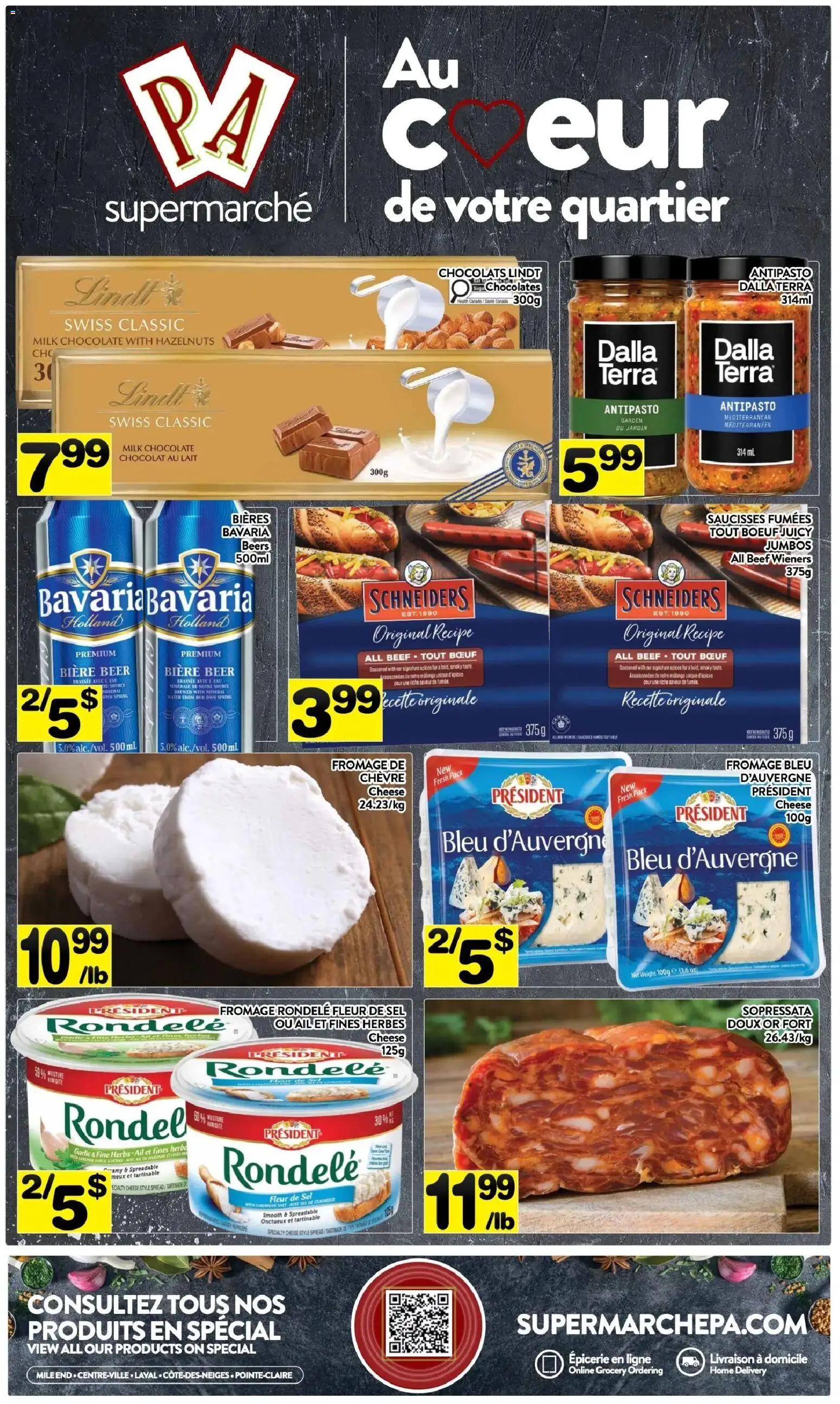 Pa Supermarché flyer valid from Aug 31, 2026 | Page: 7 | Products: Beef, Garlic, Milk, Cheese