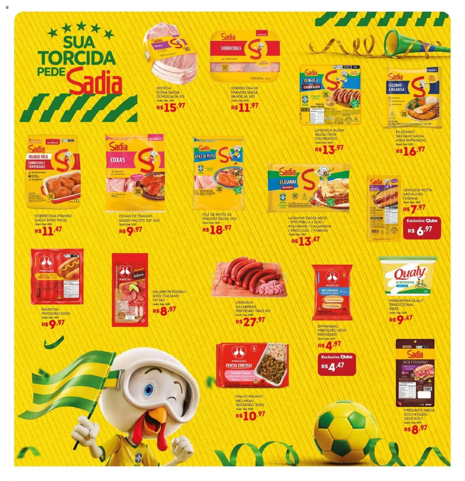 Bistek Supermercados Folheto - válido de 20.05.2026 | Página: 13 | Produtos: Salsicha, Lasanha, Bandeja, Frango