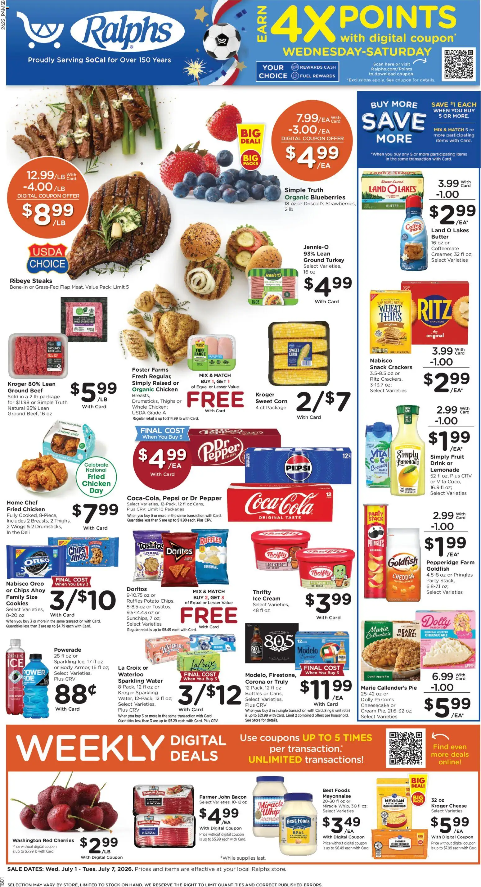 Ralphs Weekly Ad - valid from 07/01/2026 | Page: 1