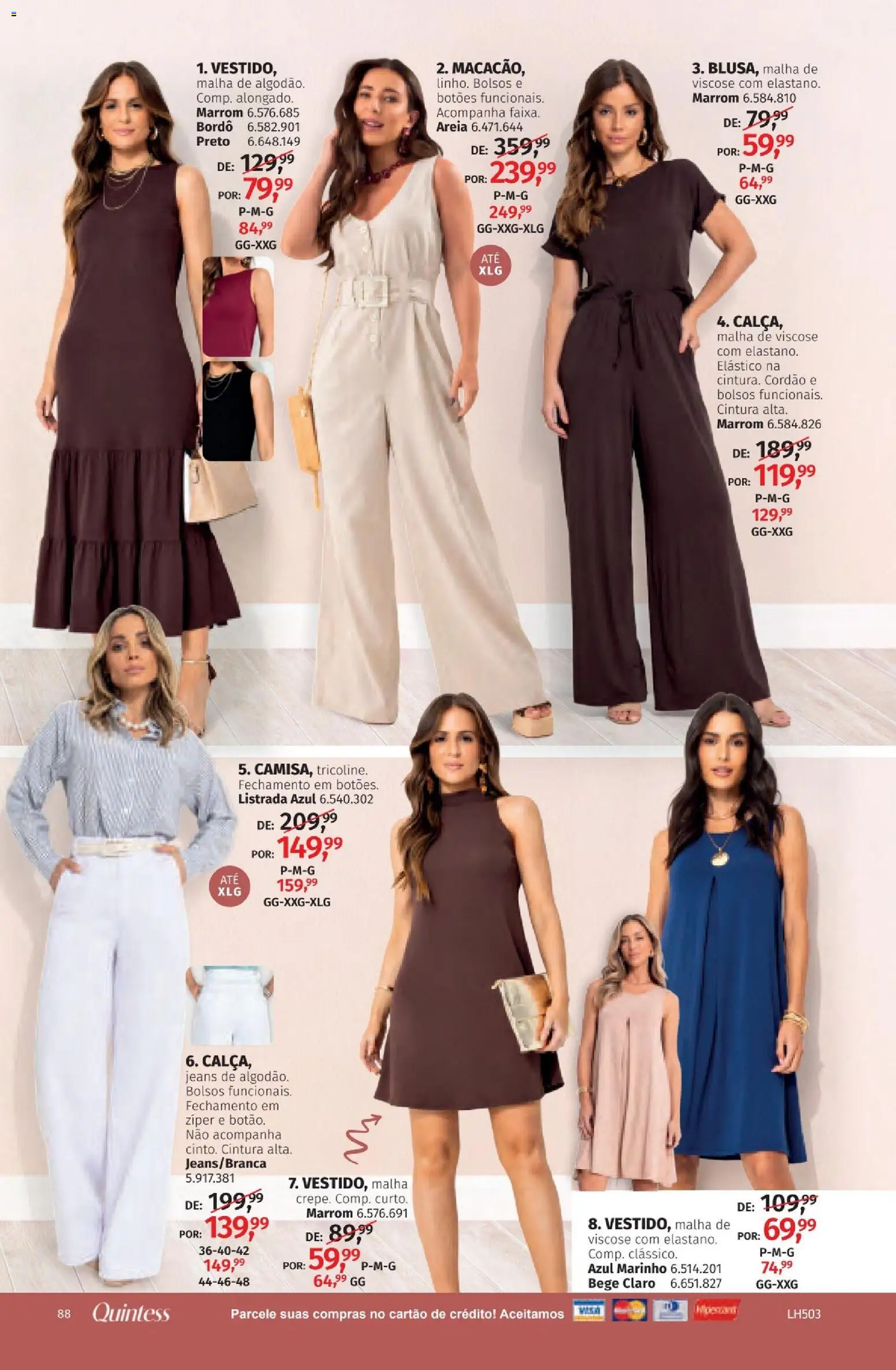 Quatro Estações Folheto - válido de 01/10/2026 | Página: 90 | Produtos: Areia, Algodão, Jeans