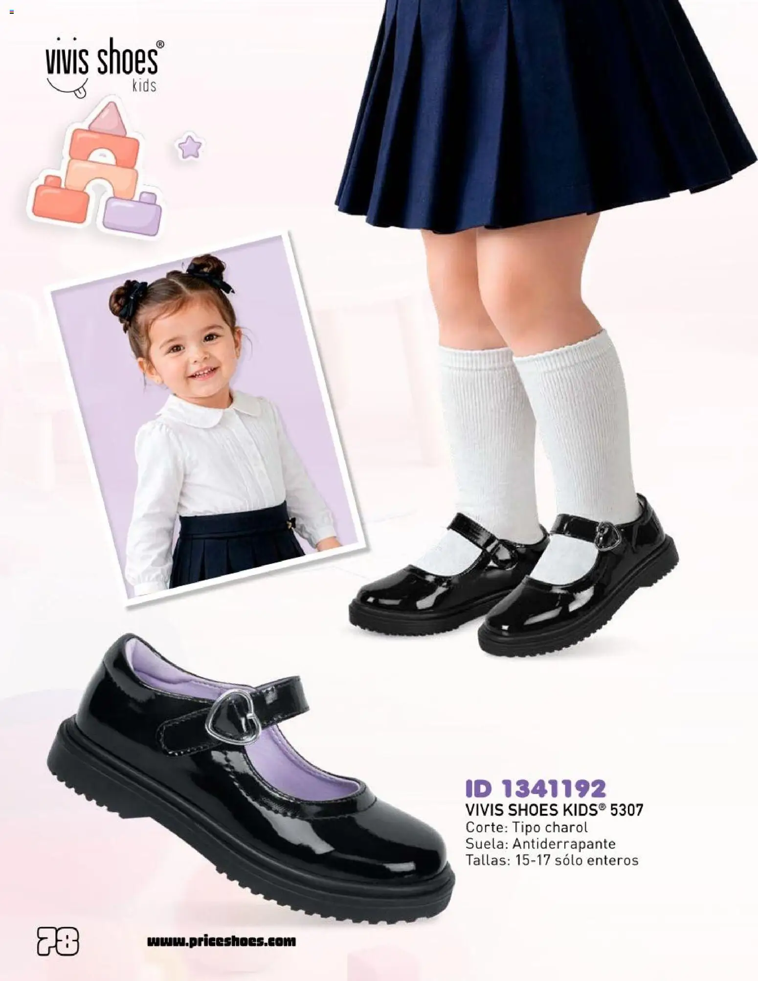 Nuevas ofertas de Price Shoes válidas en toda la República Mexicana desde el 12.06.2026. ¡Encuentra las mejores ofertas en Price Shoes catálogo Escolar! | Página: 78