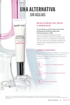 Vista previa de Mary Kay catálogo, nuevo folleto de la tienda, válido en México a partir del 01/09/2026 | Página: 23 | Productos: Crema, Crema facial, Conjunto
