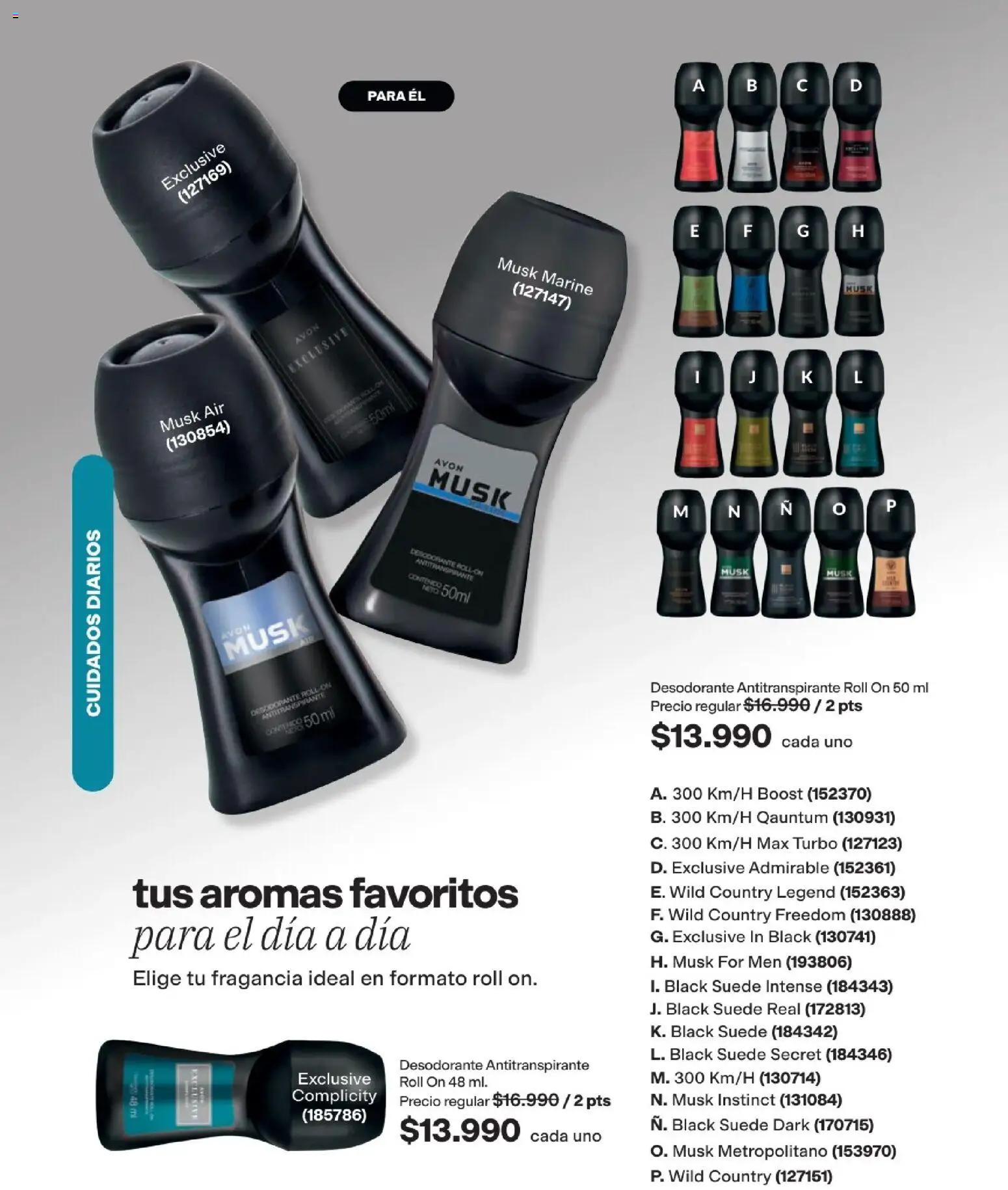Avon revista - valida desde el 29/07/2026 | Página: 146 | Productos: Fragancia, Desodorante, Antitranspirante