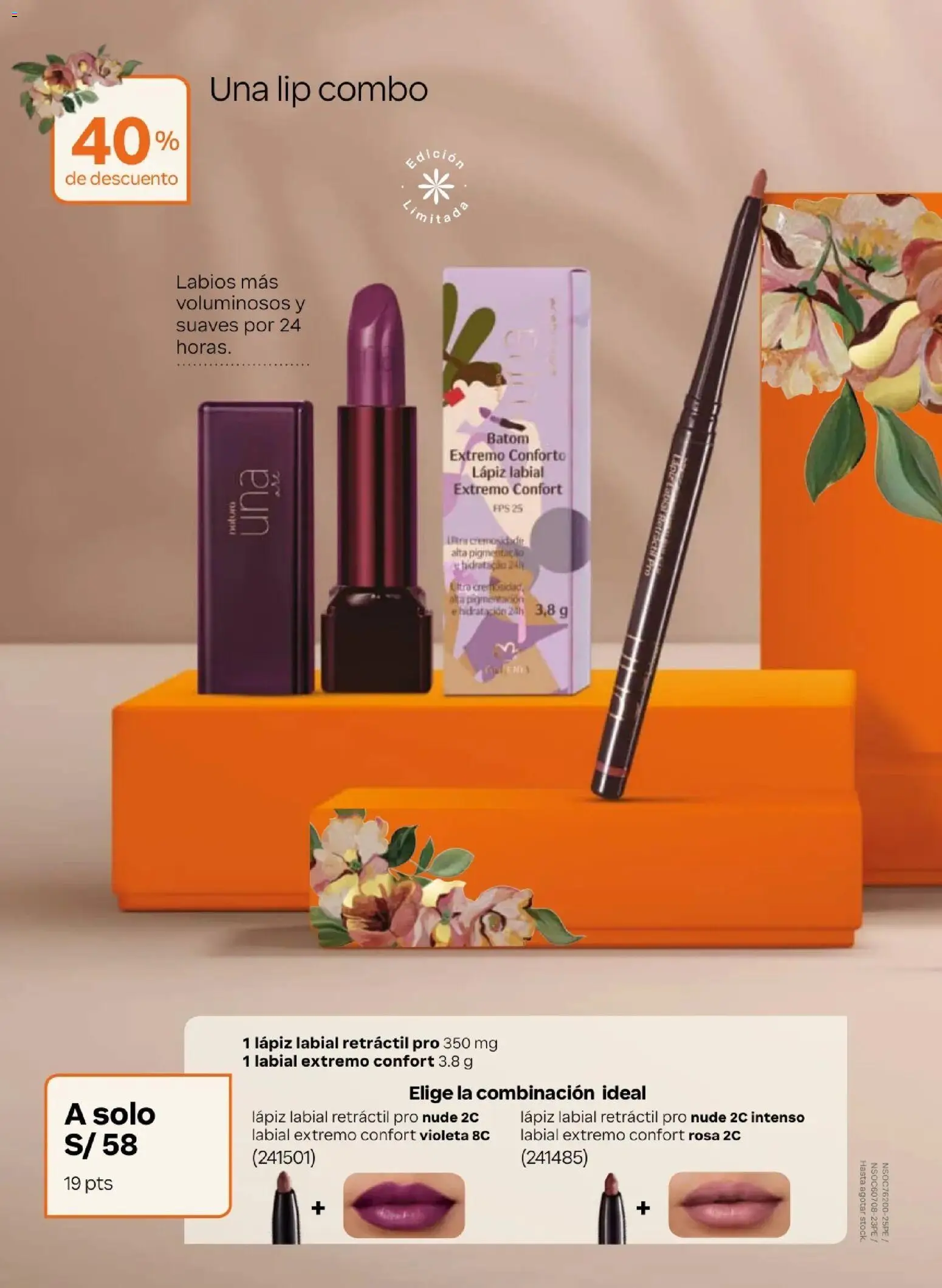 Catálogo Natura válido desde 10.03.2026 | Página: 41 | Productos: Lápiz labial