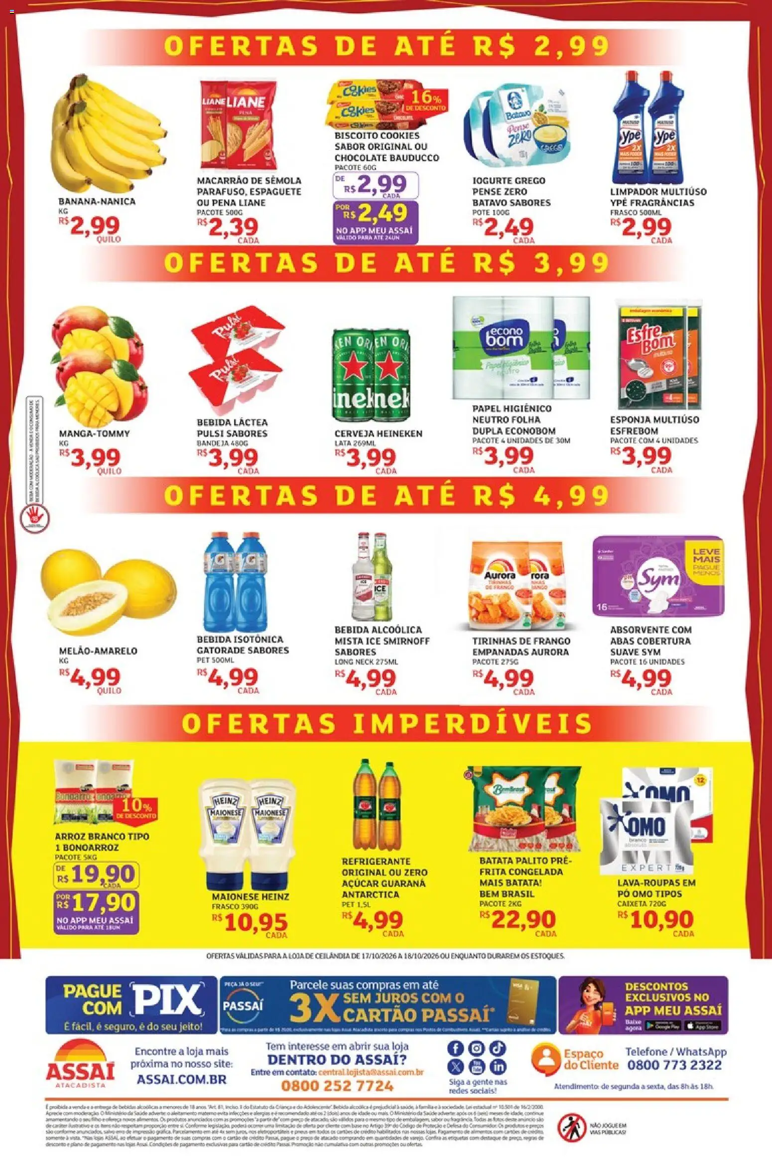 Assaí Atacadista Folheto - válido de 17/10/2026 | Página: 2