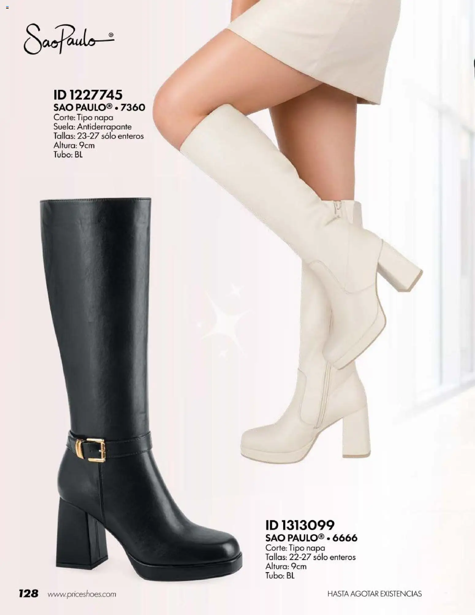 Nuevas ofertas de Price Shoes válidas en toda la República Mexicana desde el 18/07/2026. ¡Encuentra las mejores ofertas en Price Shoes catálogo Botas! | Página: 128