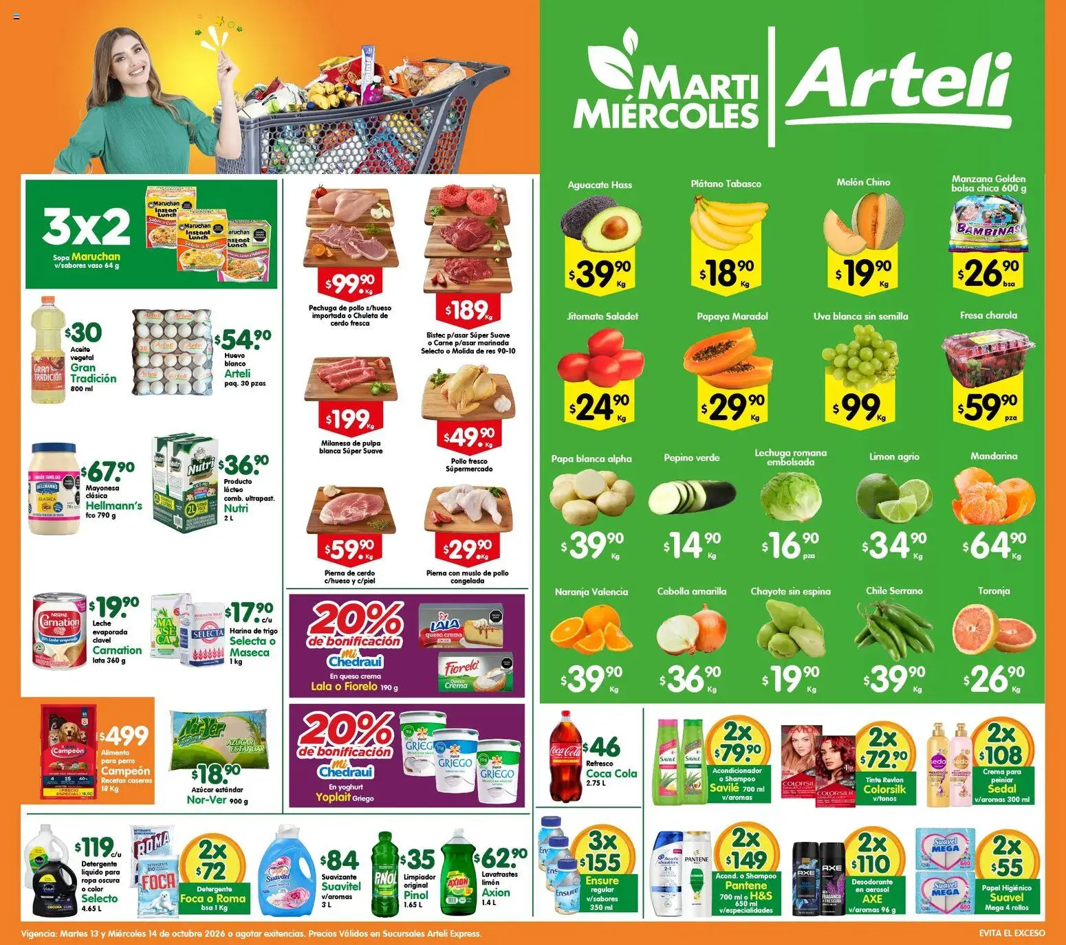 Nuevas ofertas de Arteli válidas en toda la República Mexicana desde el 13/10/2026. ¡Encuentra las mejores ofertas en Arteli folleto Express! | Página: 1