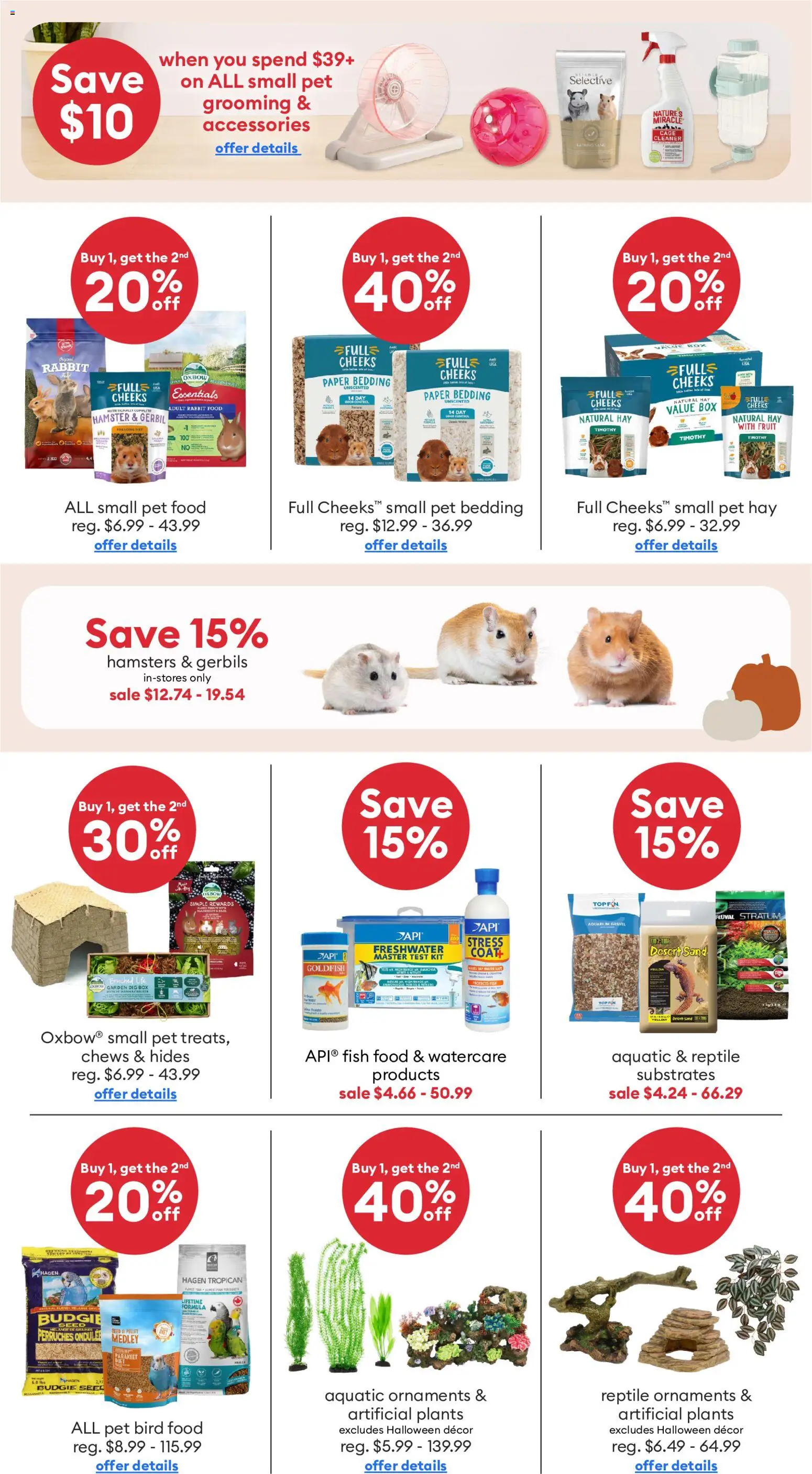 Petsmart flyer valid from Aug 31, 2026 | Page: 5 | Products: Fish, Fruit, Box, Coat