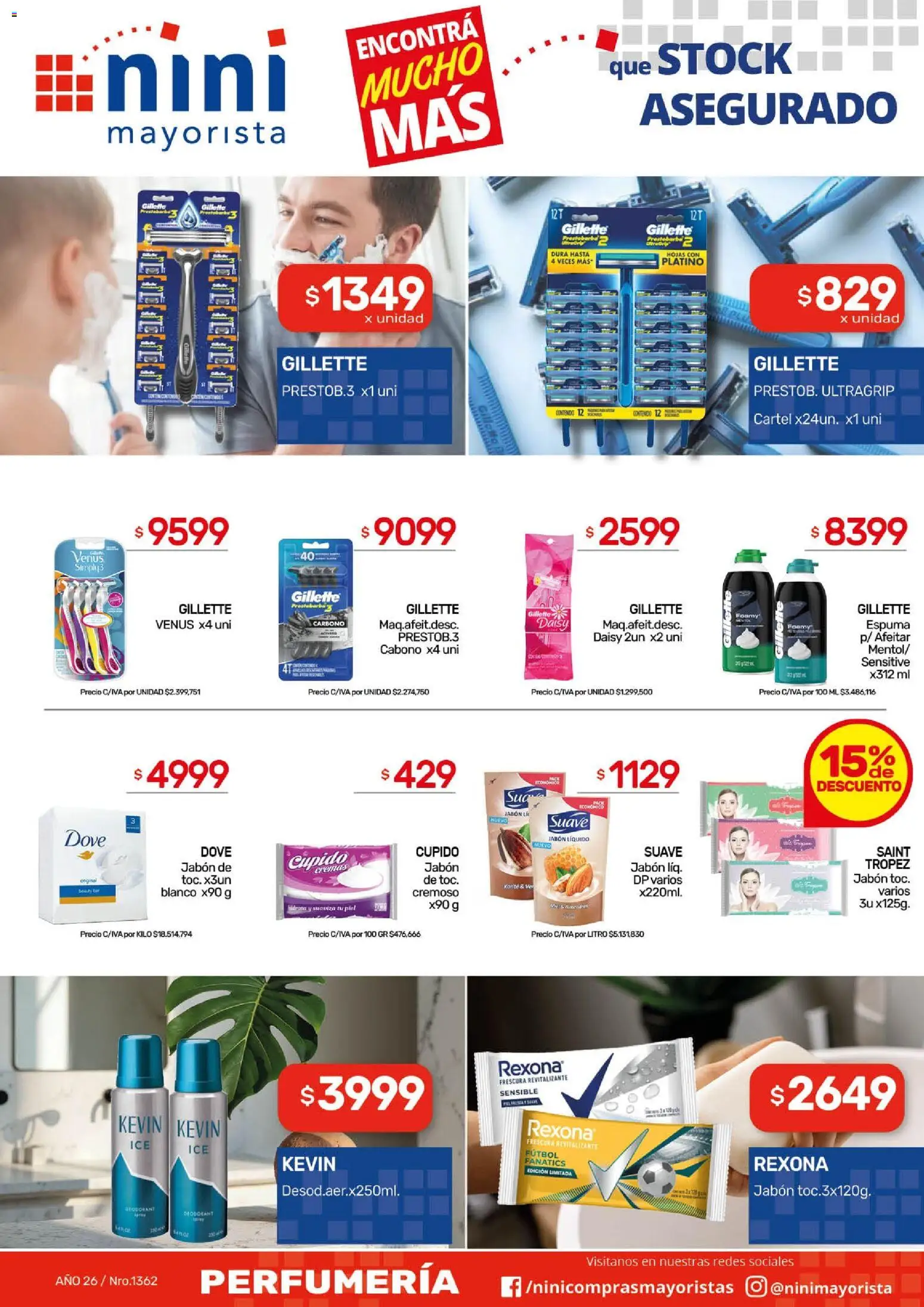 NINI Mayorista ofertas │ válido desde el 01.06.2026 | Página: 4 | Productos: Jabón líquido, Jabón, Espuma