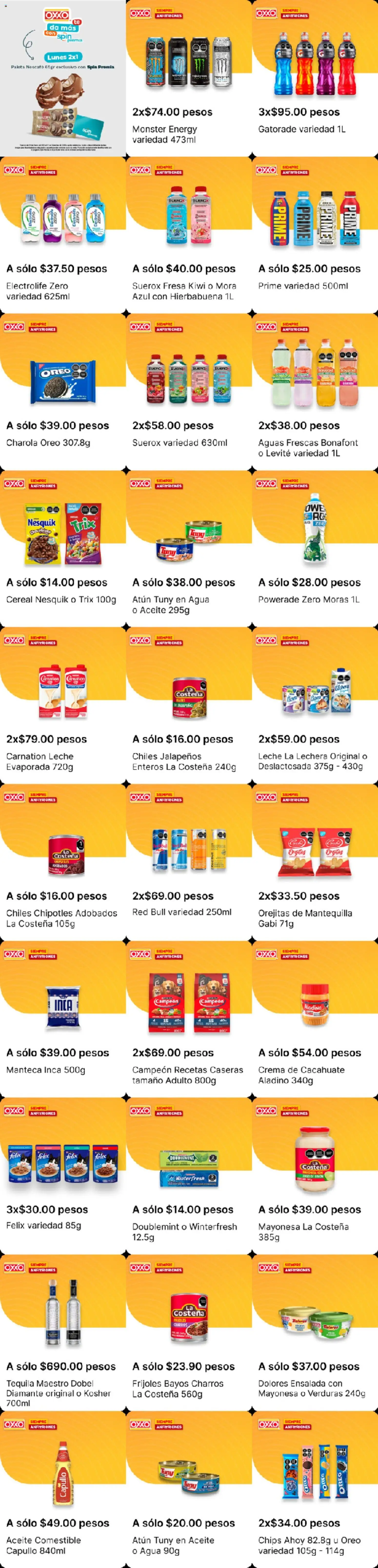 Nuevas ofertas de OXXO válidas en toda la República Mexicana desde el 30/07/2026. ¡Encuentra las mejores ofertas en OXXO folleto! | Página: 1