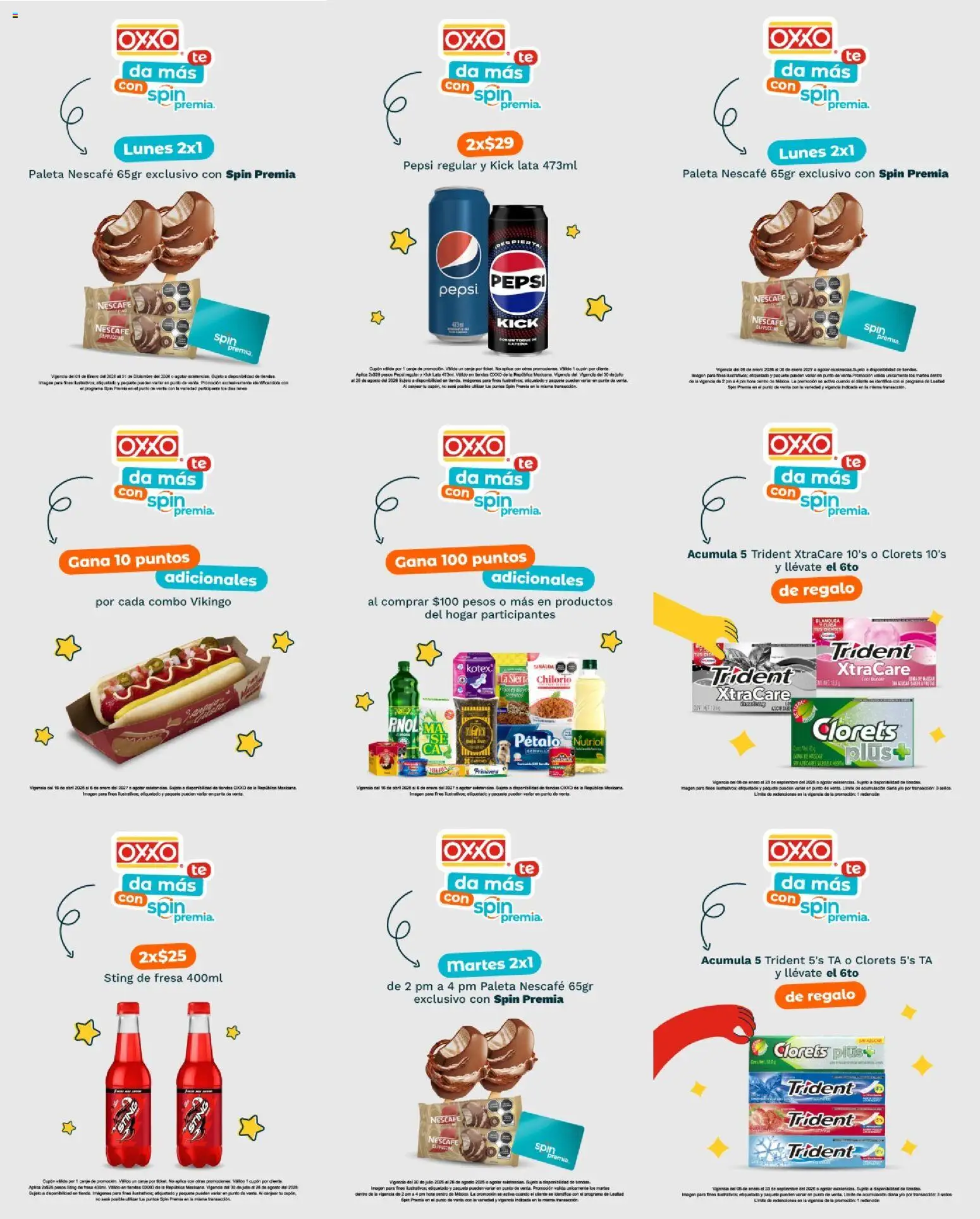 Nuevas ofertas de OXXO válidas en toda la República Mexicana desde el 30/07/2026. ¡Encuentra las mejores ofertas en OXXO folleto! | Página: 1 | Productos: Fresa, Cacahuate, Agua, Oreo