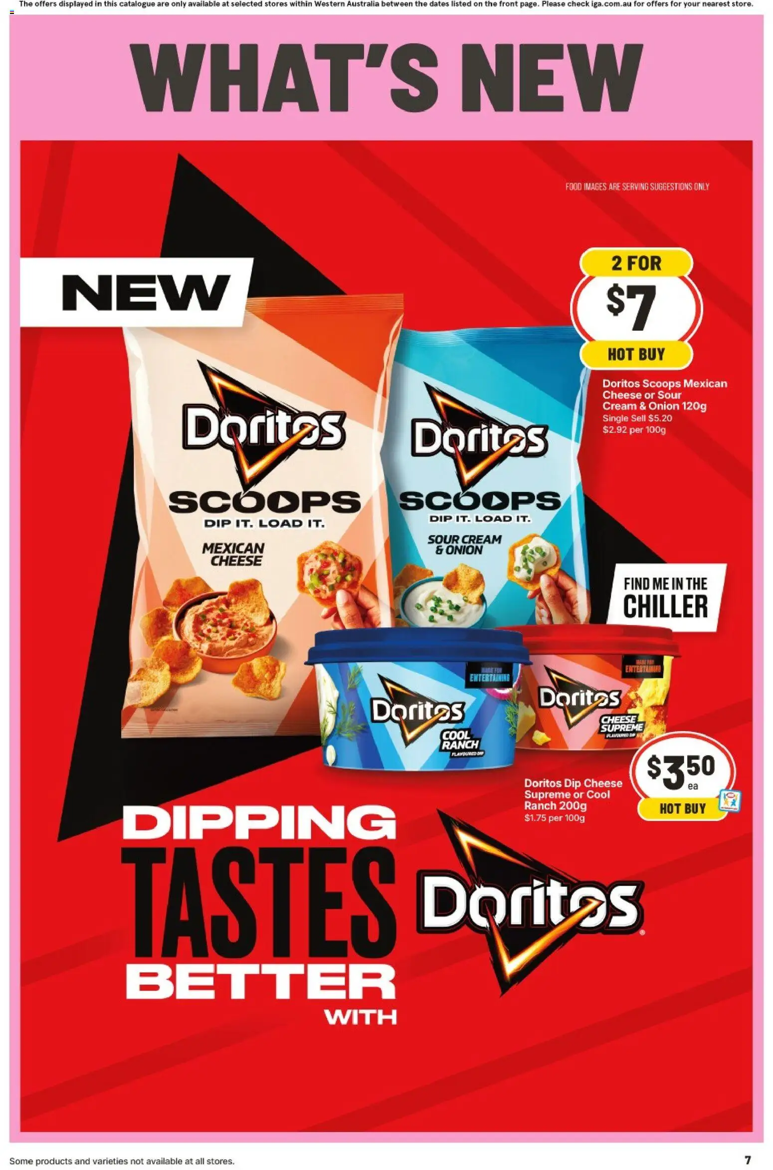IGA catalogue - valid from 23/09/2026 | Page: 7 | Products: Cream cheese, Food, Sour cream, Onion