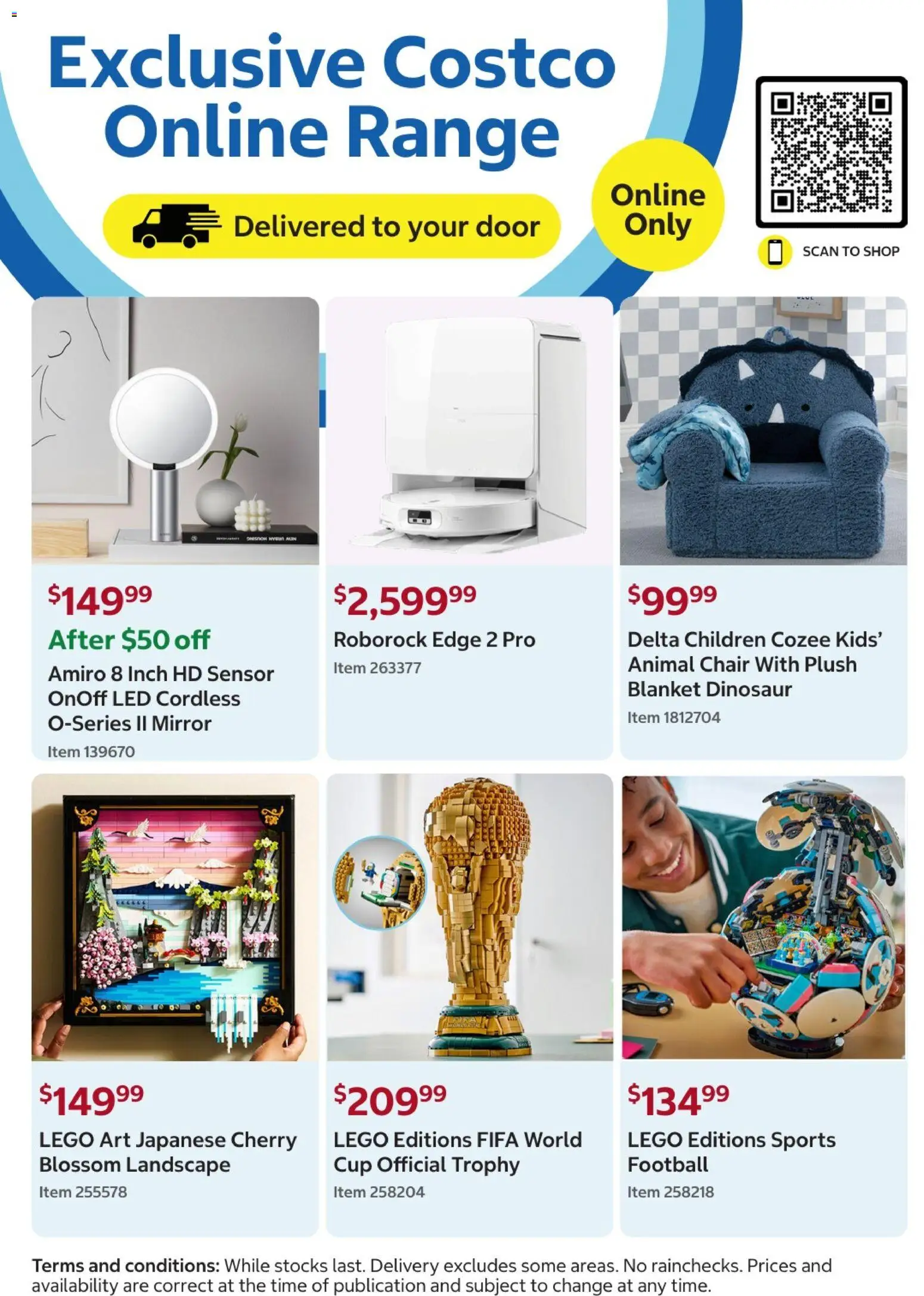 Costco catalogue - valid from 13.04.2026 | Page: 14 | Products: Chair, Door, Mirror, Blanket