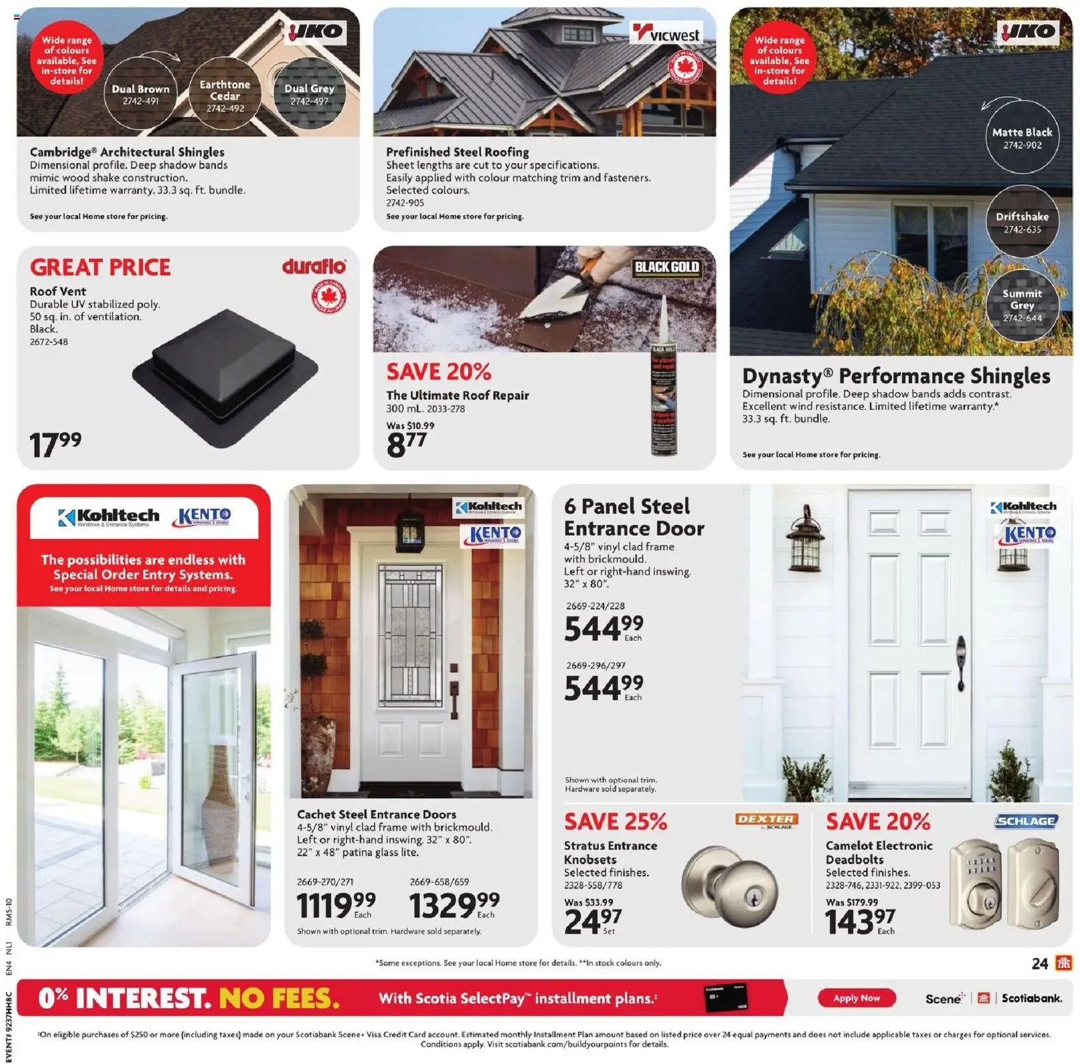 Home Hardware flyer valid from Sep 10, 2026 | Page: 25