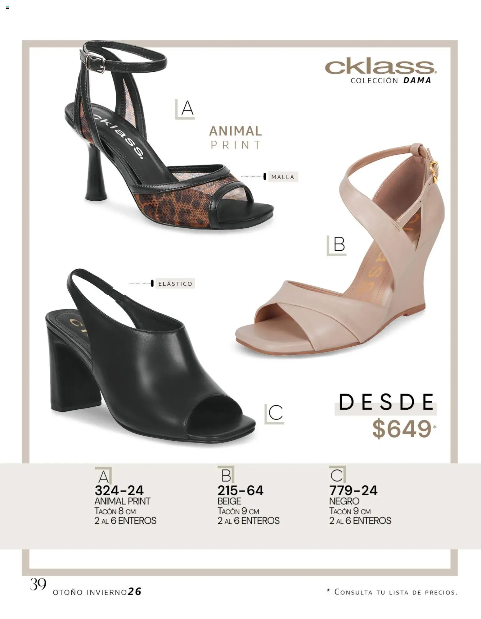 Nuevas ofertas de Cklass válidas en toda la República Mexicana desde el 08/07/2026. ¡Encuentra las mejores ofertas en Cklass catálogo Handbags! | Página: 91 | Productos: Malla