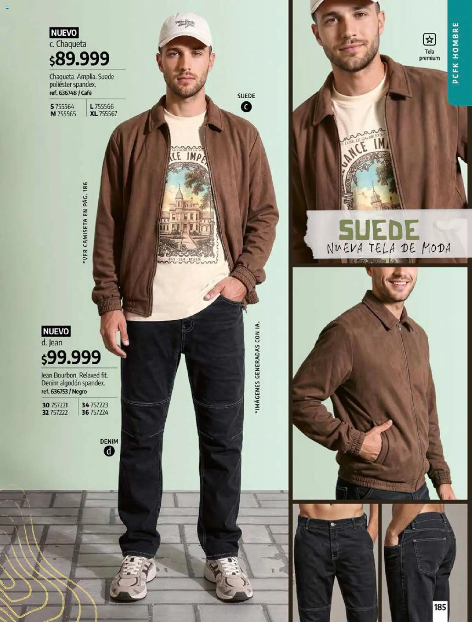 Pacifika revista - valida desde el 18/10/2026 | Página: 185 | Productos: Algodón, Camiseta, Chaqueta, Café