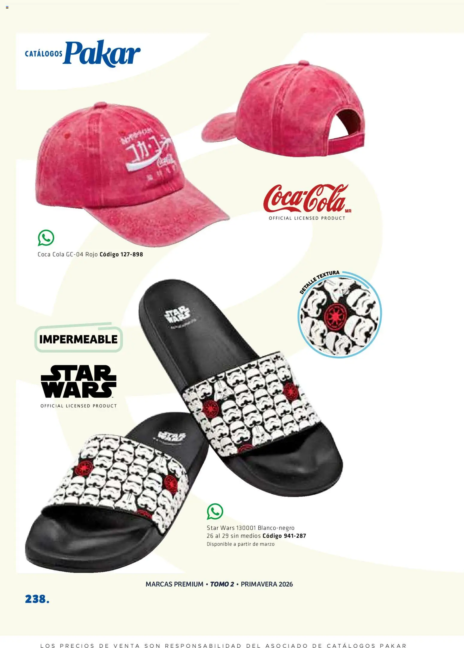 Nuevas ofertas de SC Pakar válidas en toda la República Mexicana desde el 27/02/2026. ¡Encuentra las mejores ofertas en SC Pakar catálogo Premium Men Tomo 2! | Página: 238