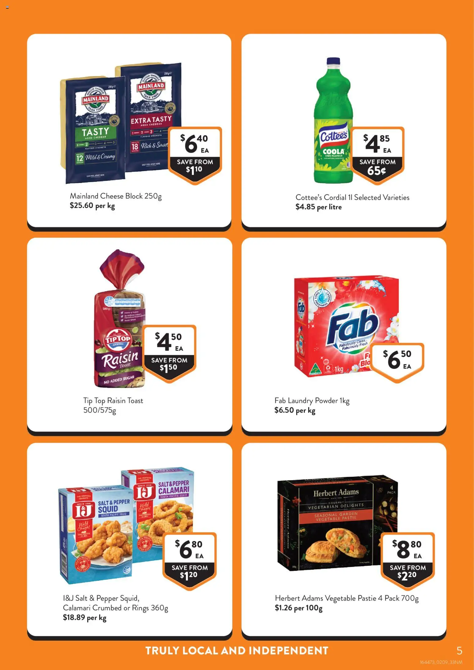 Foodworks catalogue - valid from 02/09/2026 | Page: 5 | Products: Cheese, Salt, Pepper, Cheddar
