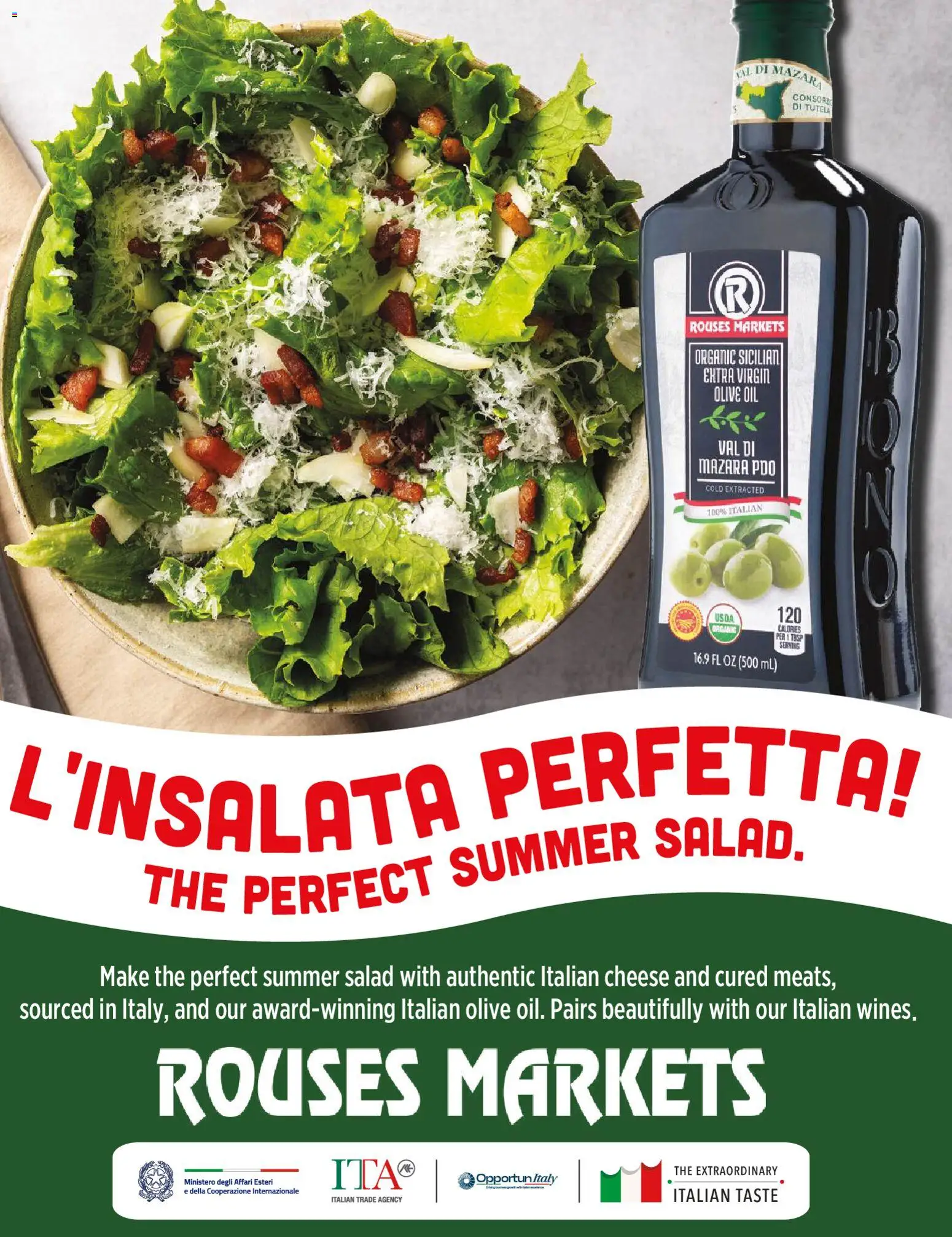 Rouses Magazine Summer 2026 - valid from 06/01/2026 | Page: 32 | Products: Cheese, Oil, Salad