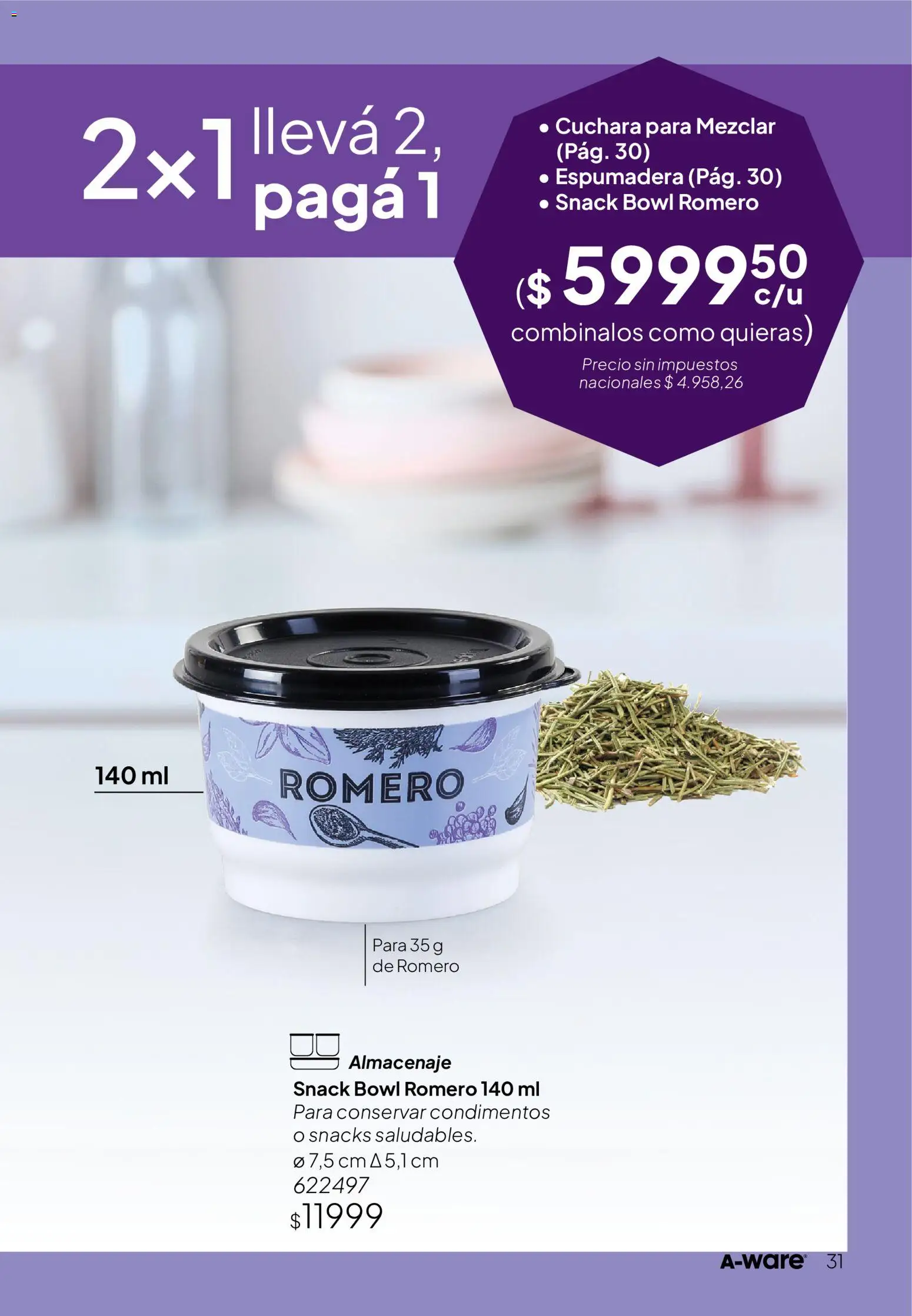 Tupperware Folleto │ válido desde el 01/09/2026 | Página: 32 | Productos: Cuchara, Bowl, Espumadera, Snacks