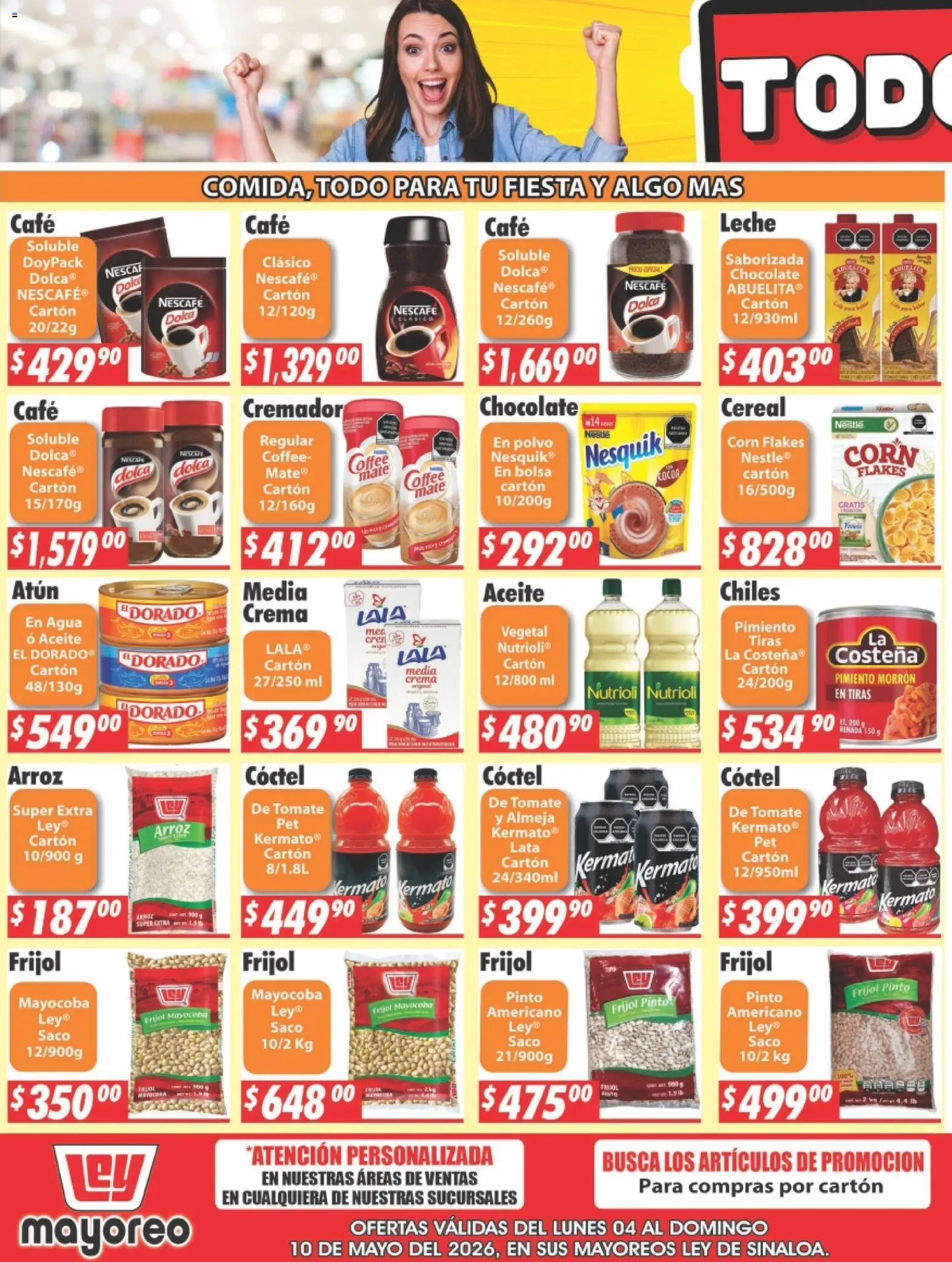 Nuevas ofertas de Casa Ley válidas en toda la República Mexicana desde el 04.05.2026. ¡Encuentra las mejores ofertas en Casa Ley folleto Sinaloa! | Página: 5