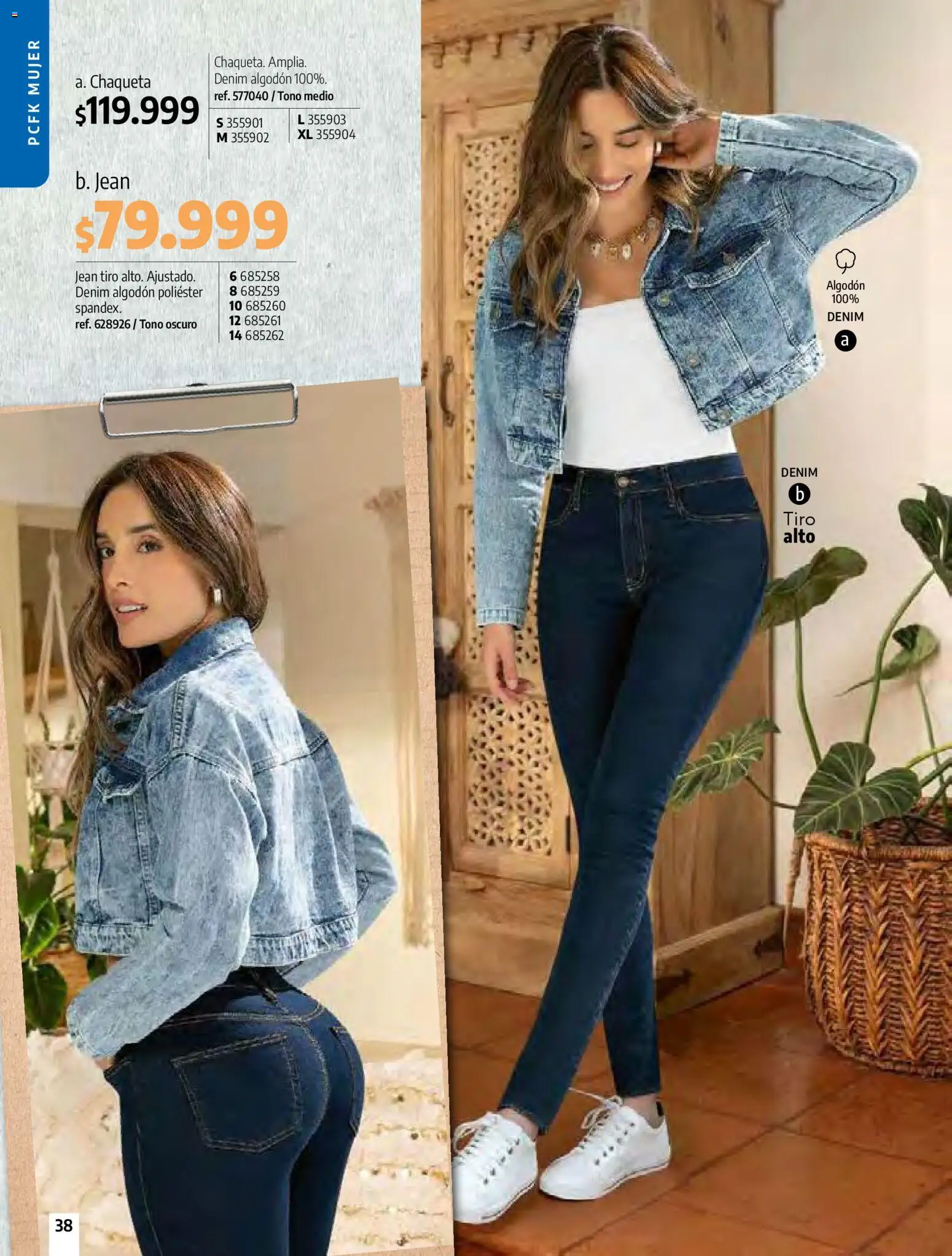 Pacifika revista - valida desde el 01.03.2026 | Página: 40 | Productos: Algodón, Jean, Chaqueta