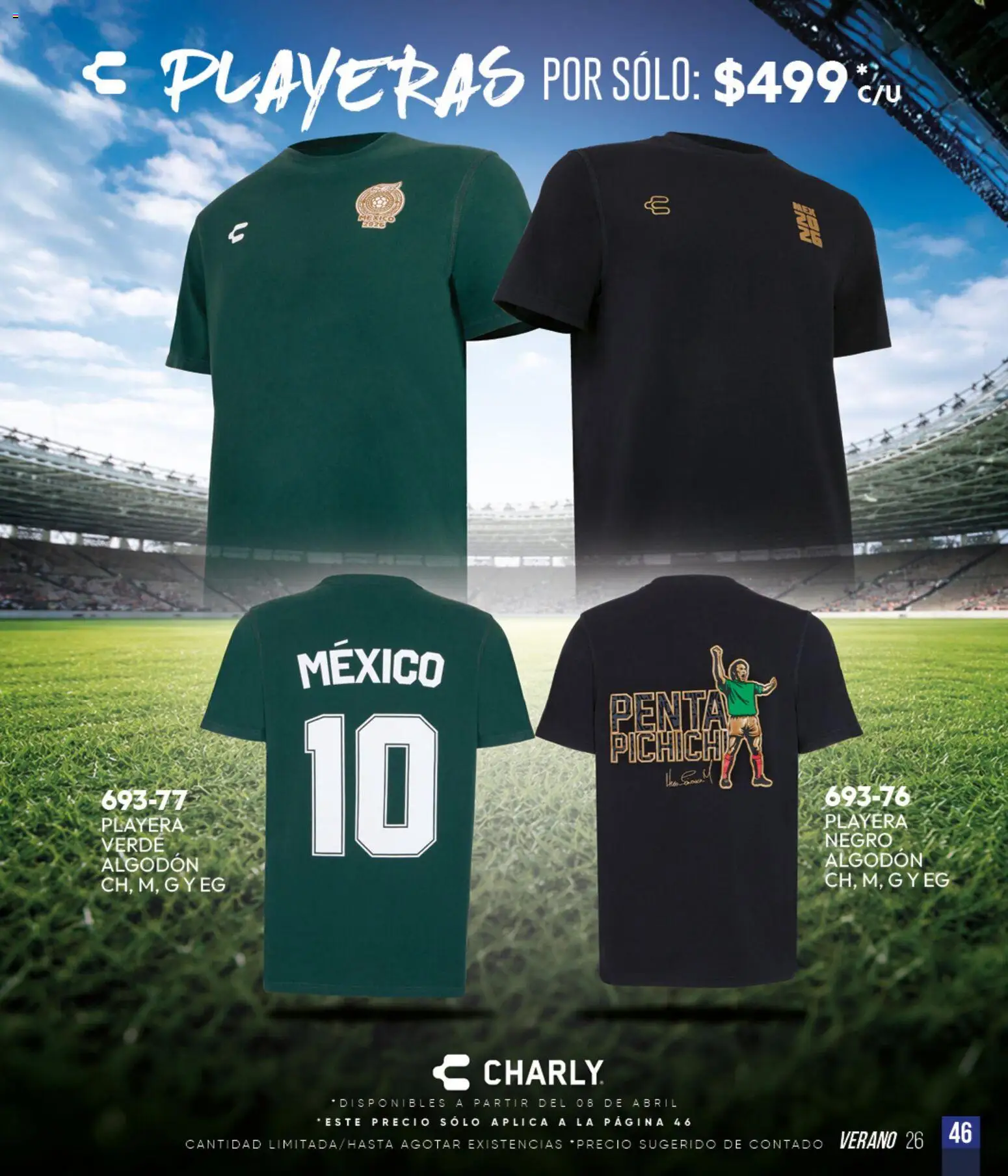 Nuevas ofertas de Cklass válidas en toda la República Mexicana desde el 05.03.2026. ¡Encuentra las mejores ofertas en Cklass catálogo Verano Sportbrands Dama! | Página: 210 | Productos: Algodón, Playera