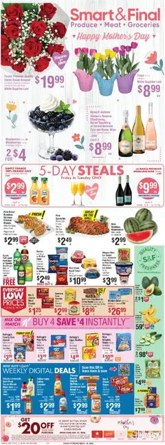 Preview of Smart & Final weekly ads valid from 08.05.2026