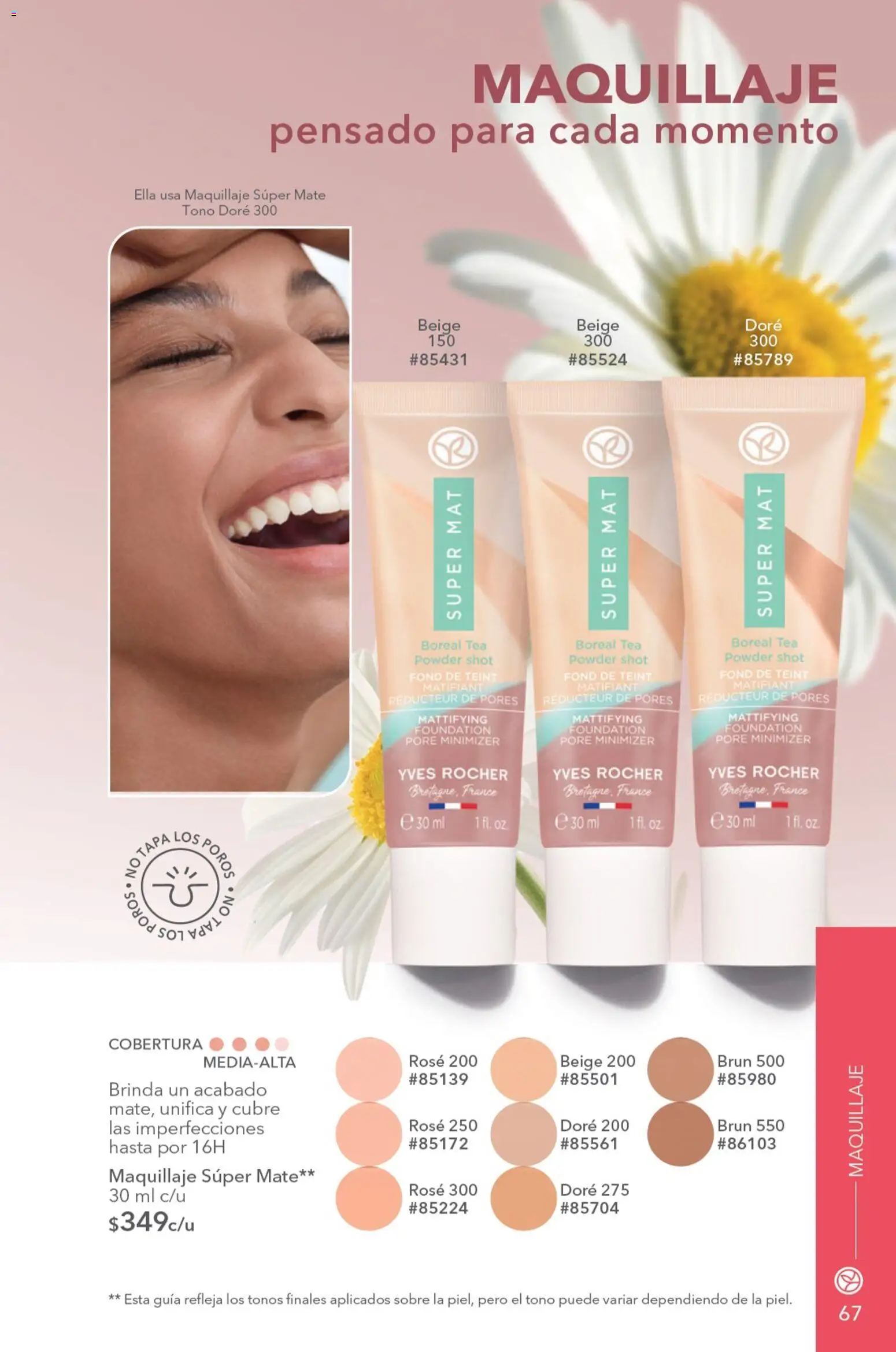 Nuevas ofertas de Yves Rocher válidas en toda la República Mexicana desde el 23.06.2026. ¡Encuentra las mejores ofertas en Yves Rocher campaña 9 2026! | Página: 71