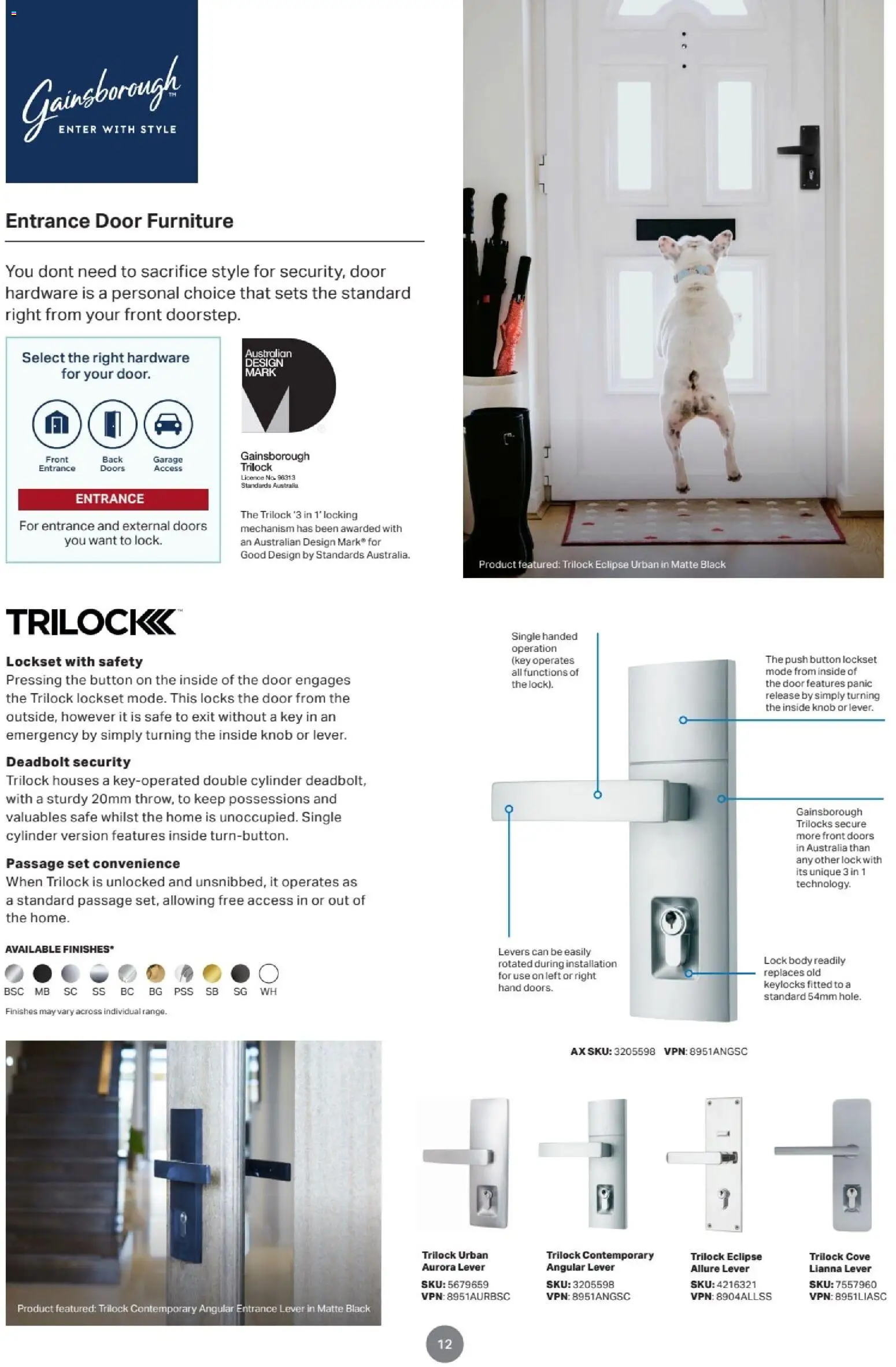Mitre 10 catalogue - valid from 05/02/2026 | Page: 12 | Products: Door, Safe