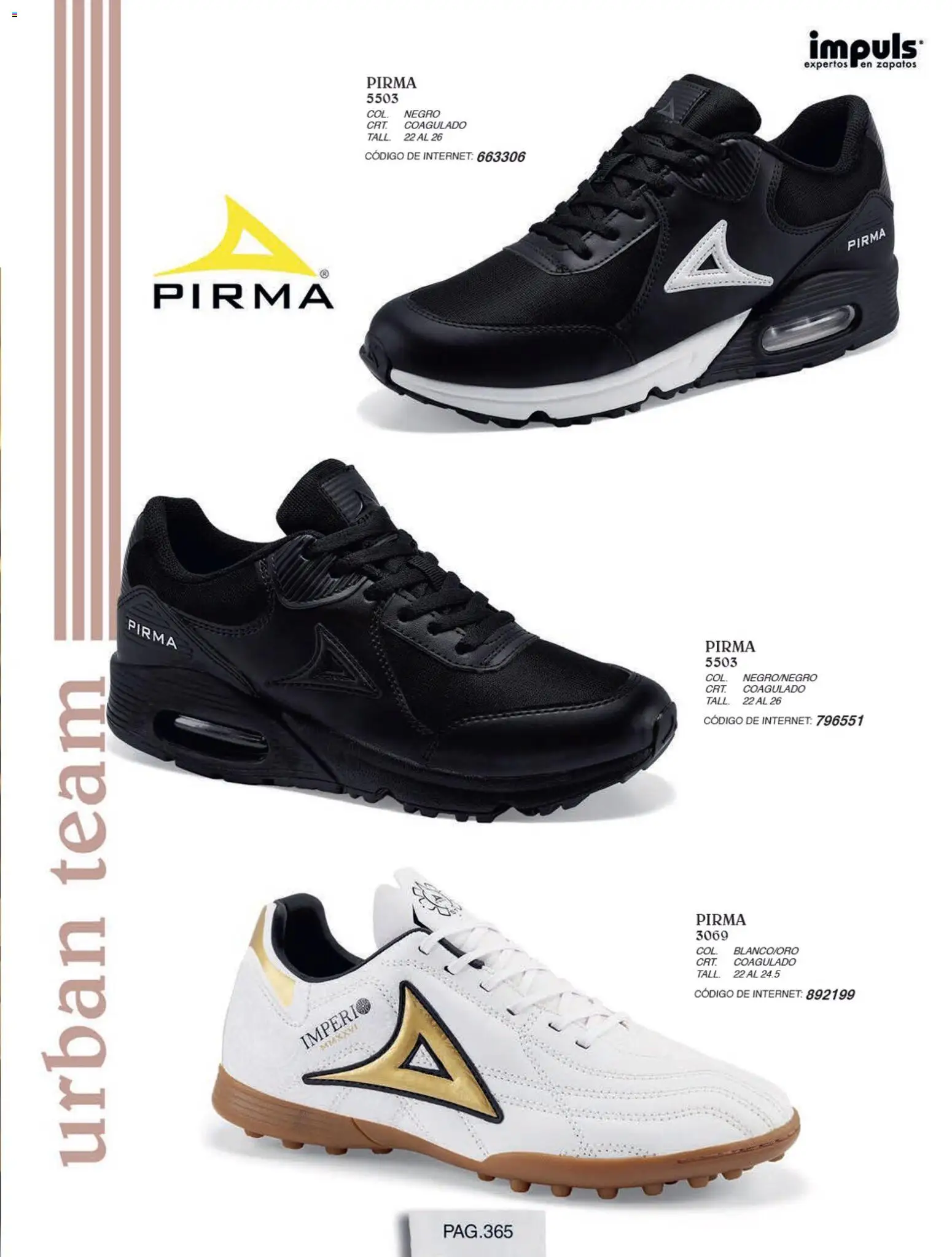 Nuevas ofertas de Impuls válidas en toda la República Mexicana desde el 01/07/2026. ¡Encuentra las mejores ofertas en Impuls catálogo Otoño Invierno! | Página: 367 | Productos: Zapatos